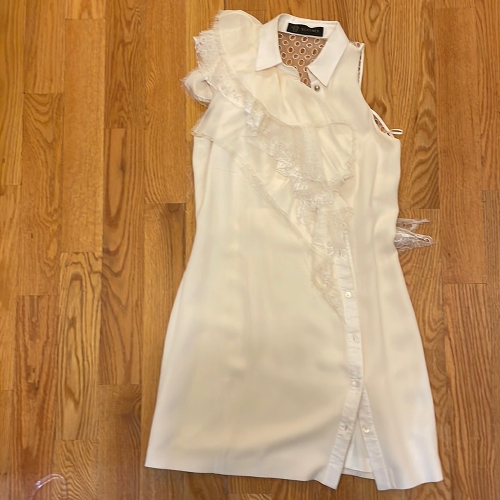 Versace vintage sleeveless mini dress
